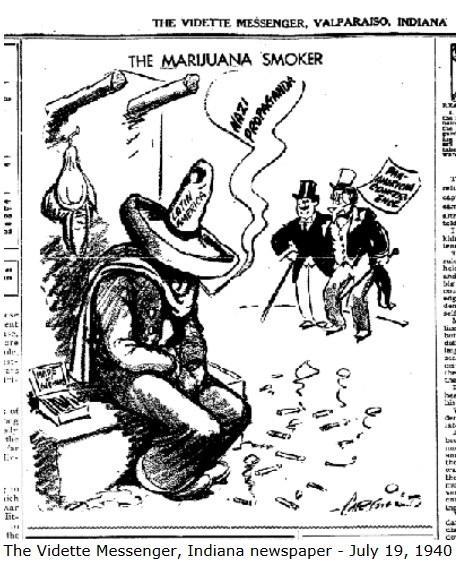 Smoking Marijuana in a Sombrero